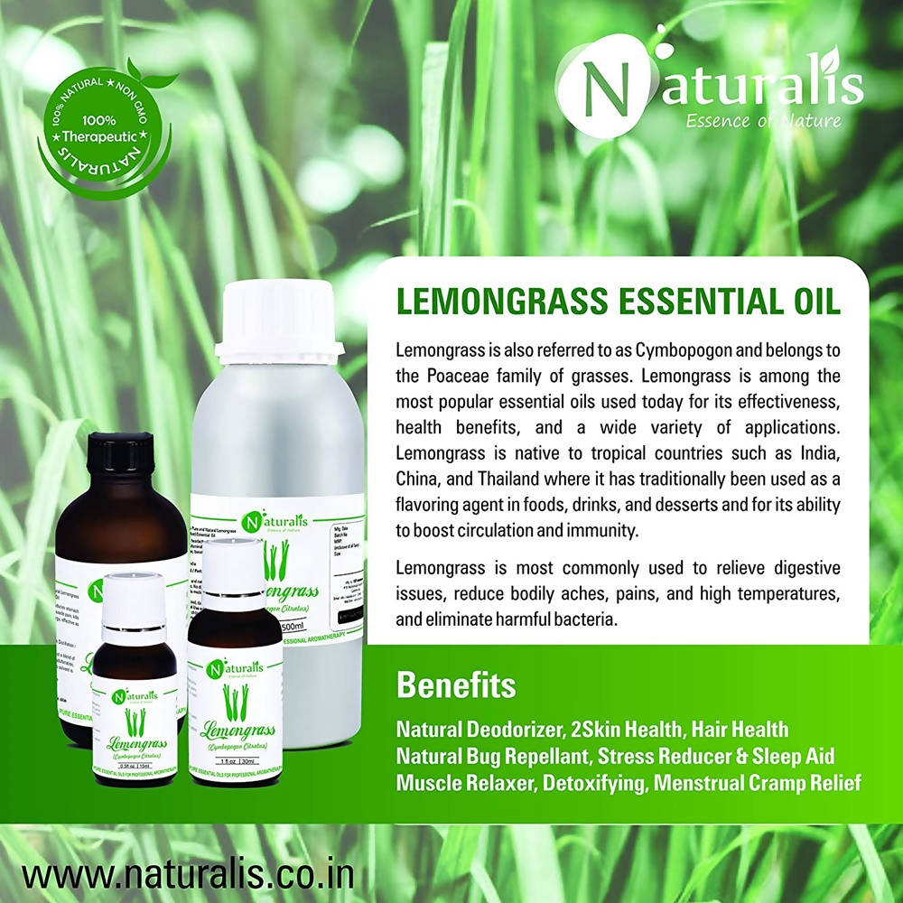 Naturalis Essence of Nature Lemongrass Essential oil