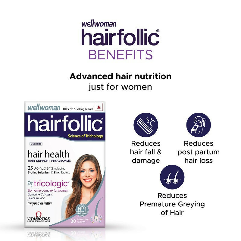 Wellwoman Hairfollic Tablets