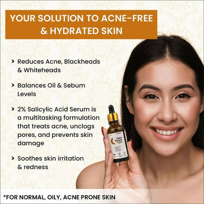 myUpchar Ayurveda 2% Salicylic Acid + Zinc PCA Anti Acne Face Serum