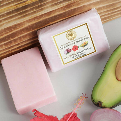 Tatvik Ayurveda Onion, Hibiscus & Avocado Shampoo Bar