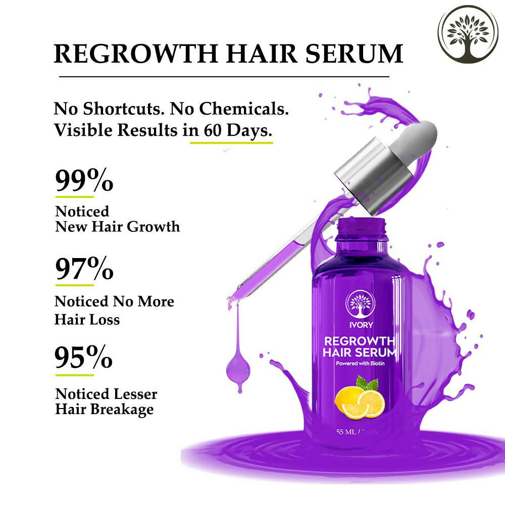 Ivory Natural Serum For Growth Of Hair For New Hair Roots & Encouraging Growth Of Hair