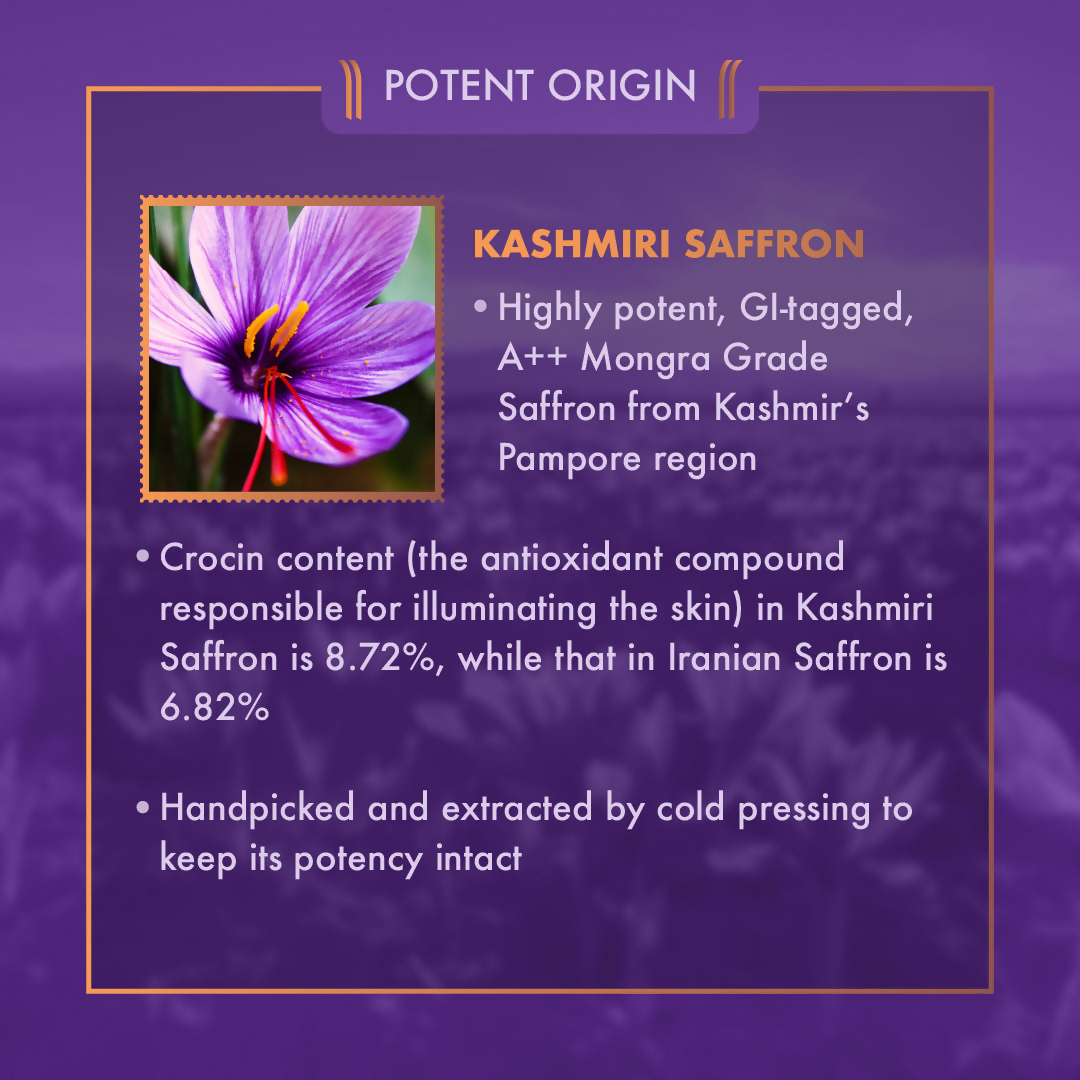 Ayuga Kashmiri Saffron Gel Moisturizer