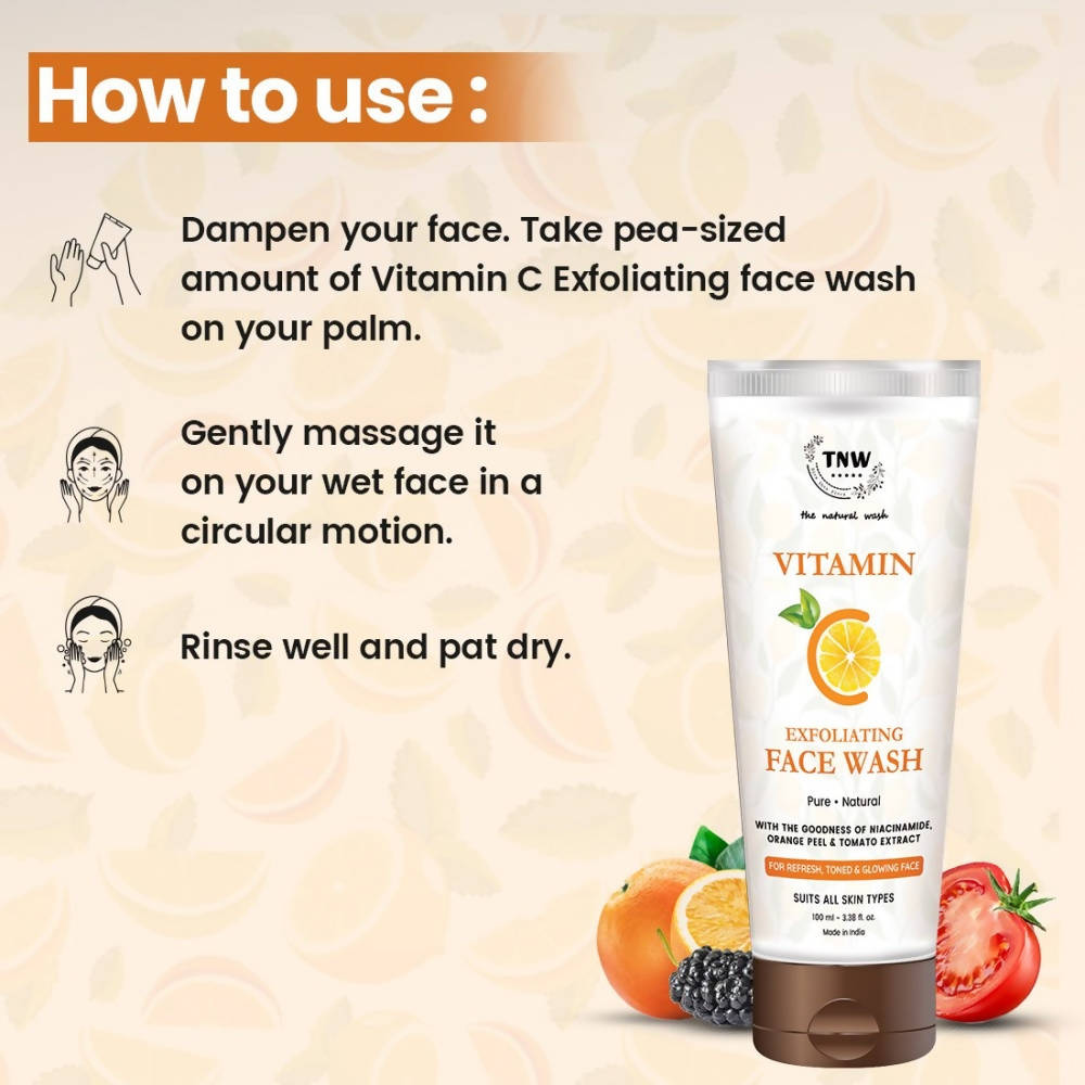 The Natural Wash Vitamin C Exfoliating Face Wash