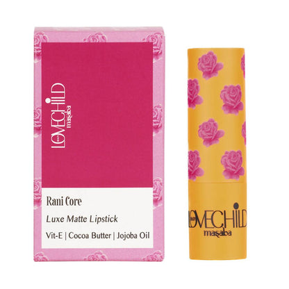 LoveChild By Masaba Gupta Rani Core Luxe Matte Lipstick - Poppy Pink