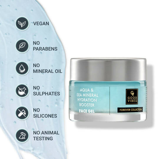 Good Vibes Aqua & Sea Mineral Hydration Booster Face Gel