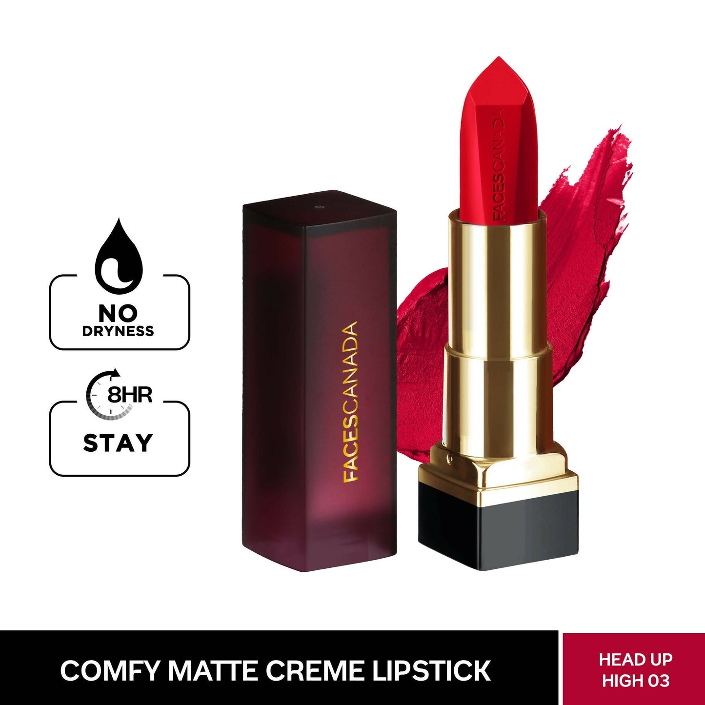 Faces Canada Comfy Matte Creme Lipstick - Head Up High 03
