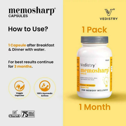 Vedistry Memosharp Capsules