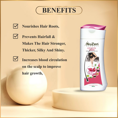 NuZen Herbals Onion Shampoo