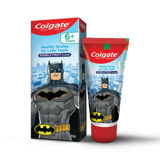 Colgate Batman Anticavity Toothpaste For Kids - Bubble Fruit Flavor - buy in USA, Australia, Canada
