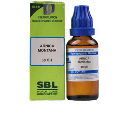 SBL Homeopathy Arnica Montana Dilution 30 CH