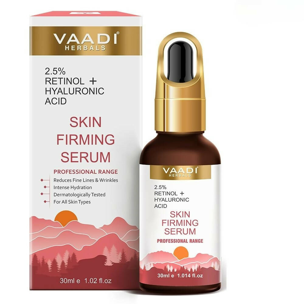 Vaadi Herbals Skin Firming Serum With 2.5% Retinol & Hyaluronic Acid - BUDNE