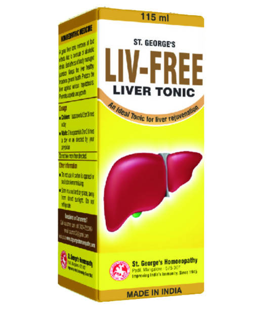 St. George's Homeopathy Liv - Free Liver Tonic