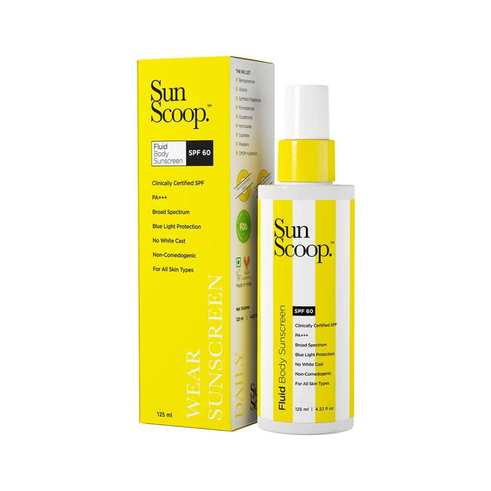 Sun Scoop Fluid Body Sunscreen SPF 60 -  buy in usa 