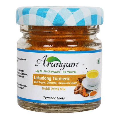 Aranyam Lakadong Turmeric Black Pepper, Cinnamon, Cardamon & Ginger - BUDNE