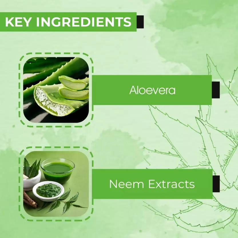 Ae Naturals Pure Aloevera Gel With Neem Extracts