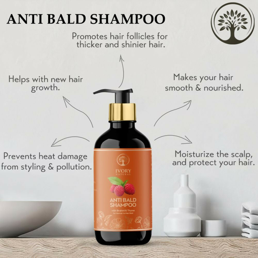 Ivory Natural Bald Shampoo Organic For Loss Of Hair And Get Fuller Thicker Hair