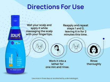 Scalpe Plus Expert Total Anti Dandruff Shampoo