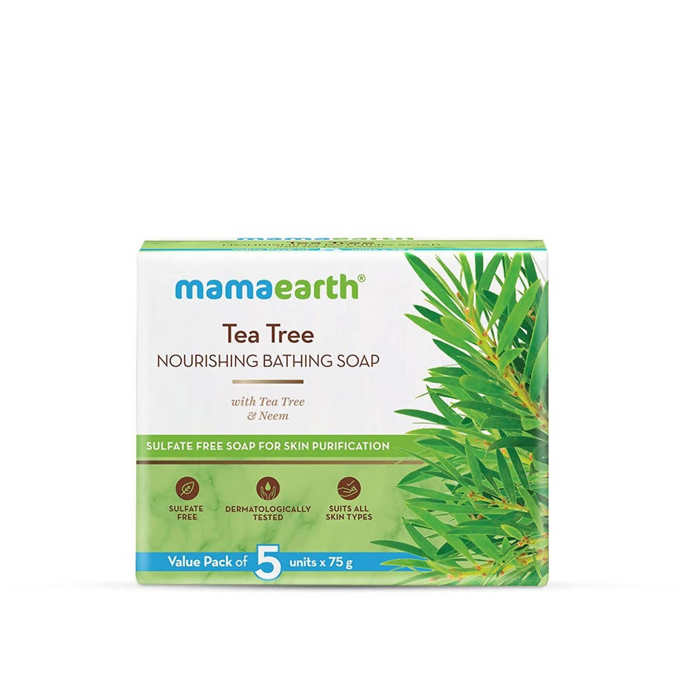 Mamaearth Tea Tree Nourishing Bathing Soap 