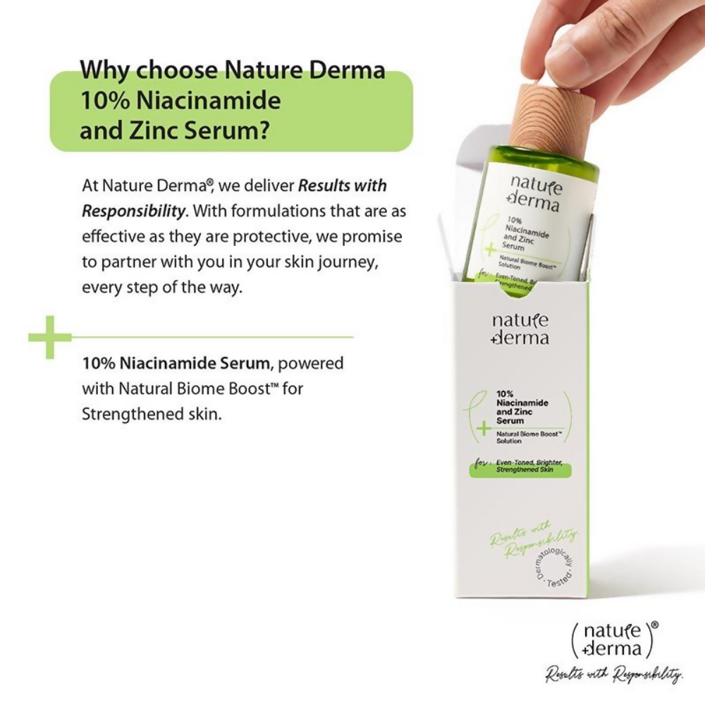 Nature Derma 10% Niacinamide & Zinc Serum