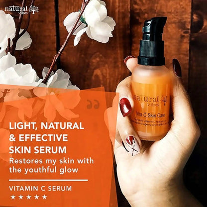 Natural Vibes Ayurvedic Vitamin C Skin Care Serum