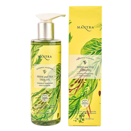 Mantra Herbal Neem and Tea Tree Oil Dandruff Removing Hair Cleanser - buy-in-usa-australia-canada