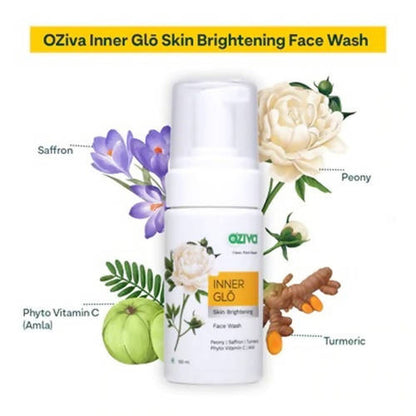 OZiva Inner Gl??®??® Skin Brightening Facewash