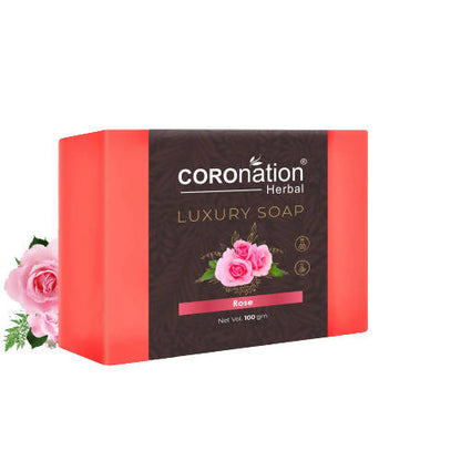 Coronation Herbal Pink Rose Luxury Soap - usa canada australia