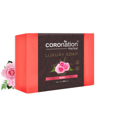 Coronation Herbal Pink Rose Luxury Soap - usa canada australia