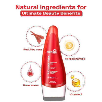 Clensta Red Aloe Vera Multipurpose Gel