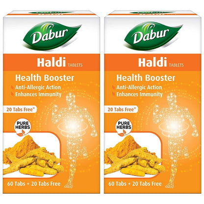 Dabur Haldi Tablets Health Booster online