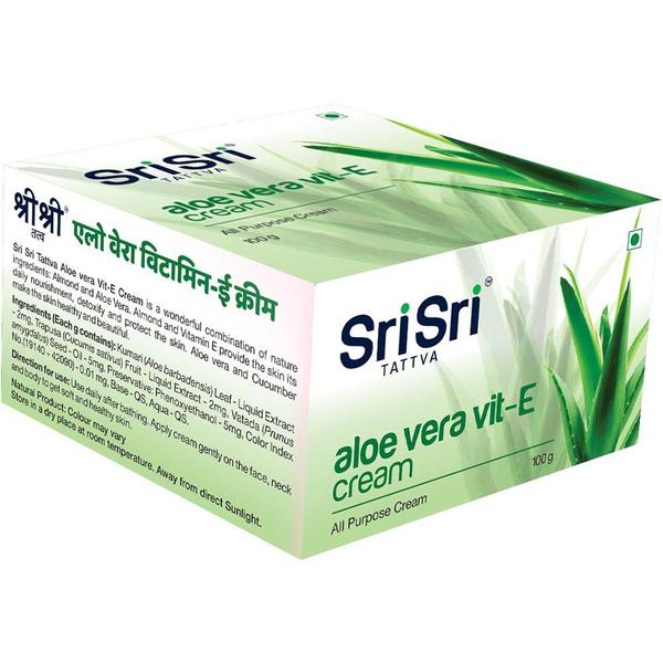 Sri Sri Tattva Aloe Vera & Vit E Cream