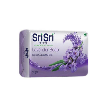 Sri Sri Tattva Lavender Soap - 75 Gm