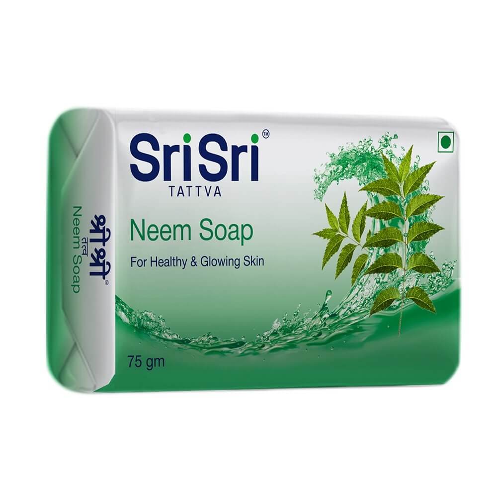 Sri Sri Tattva Neem Soap - 75 Gm