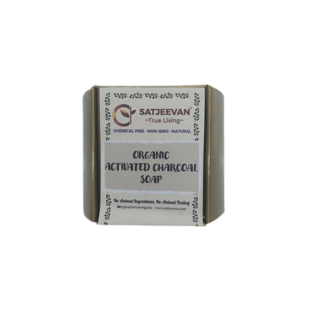 Satjeevan Organic Activated Charcoal Soap