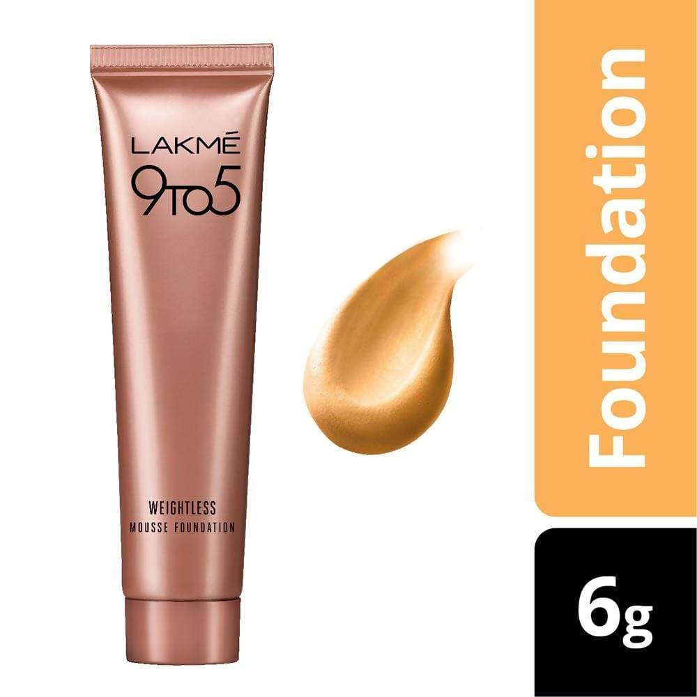 Lakme 9 To 5 Weightless Mousse Foundation - Beige Vanilla