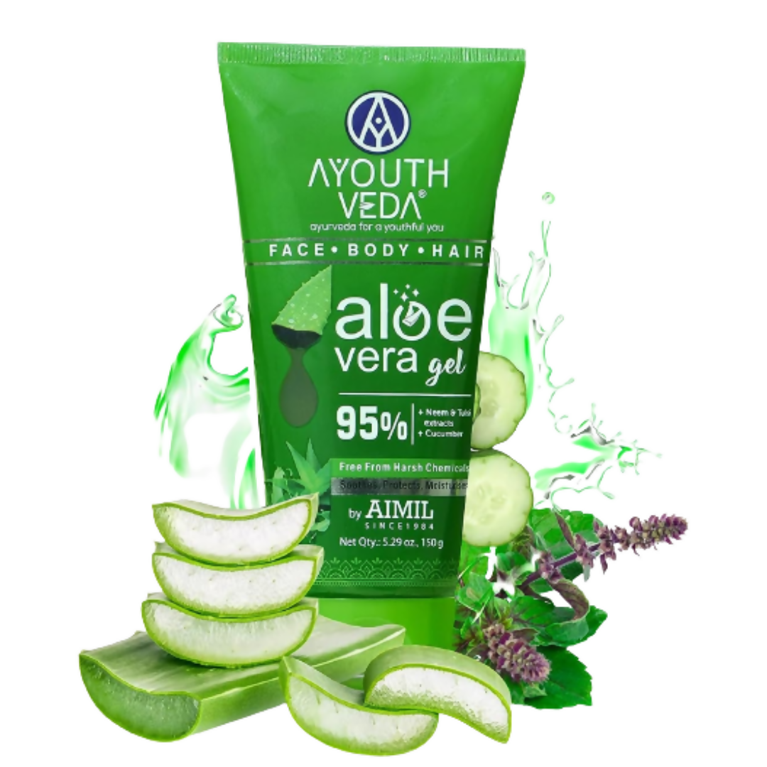 Ayouthveda Aloe Vera Face Gel - BUDNEN