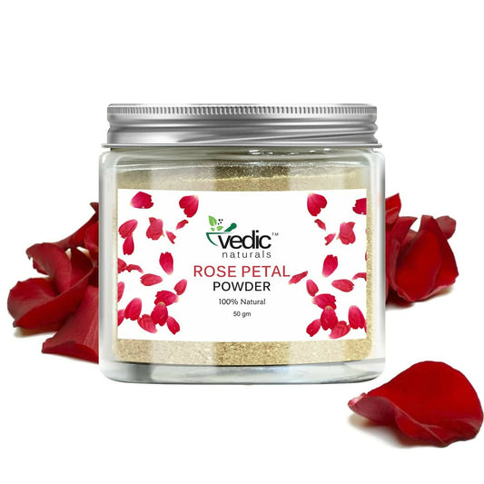 Vedic Naturals Rose Petal Powder Face Pack - usa canada australia