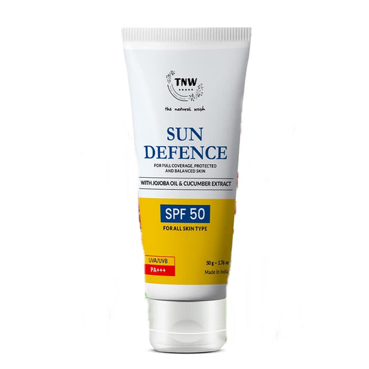 The Natural Wash Sun Defence SPF 50 Cream - BUDEN