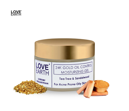 Love Earth 24K Gold Oil Control Moisturizing Gel