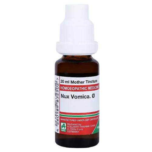 Adel Homeopathy Nux Vomica Mother Tincture Q