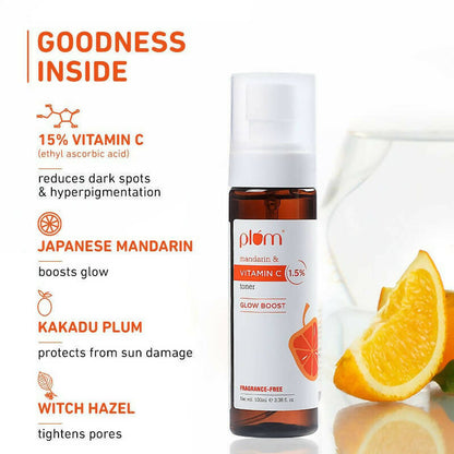 Plum Mandarin & Vitamin C 1.5% Toner