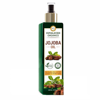 Himalayan Organics Cold Press Virgin Jojoba Oil For Skin And Hair: 200 ml