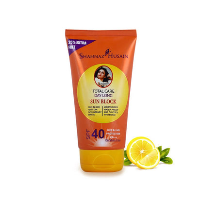 Shahnaz Husain Total Care Day Long Sun Block SPF-40