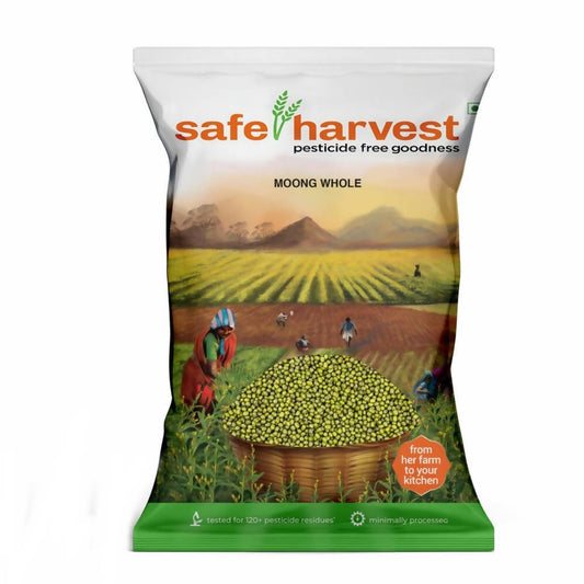 Safe Harvest Moong Whole -  USA, Australia, Canada 