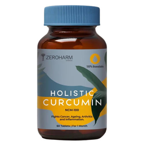 Zeroharm Holistic Curcumin with Piperine Tablets - BUDEN
