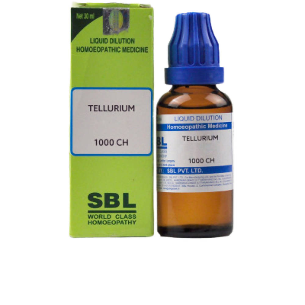 SBL Homeopathy Tellurium Dilution - BUDEN