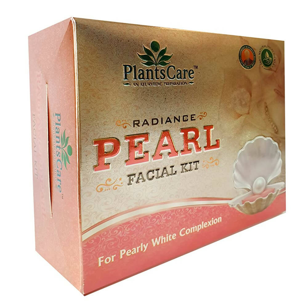 Plants Care Radiance Pearl Facial Kit 170g - BUDNEN