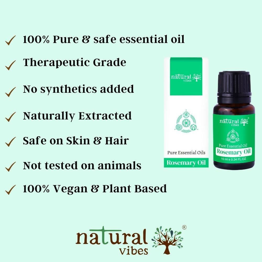 Natural Vibes Rosemary Pure Essential Oil