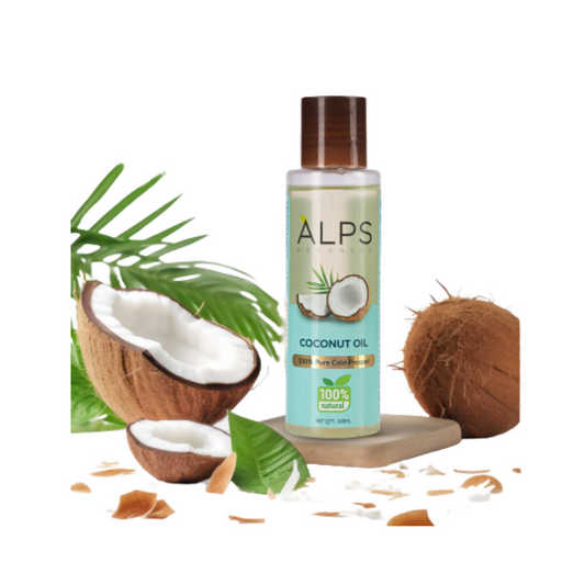Alps Goodness 100% Natural Cold Pressed Coconut Oil - buy in USA, Australia, Canada