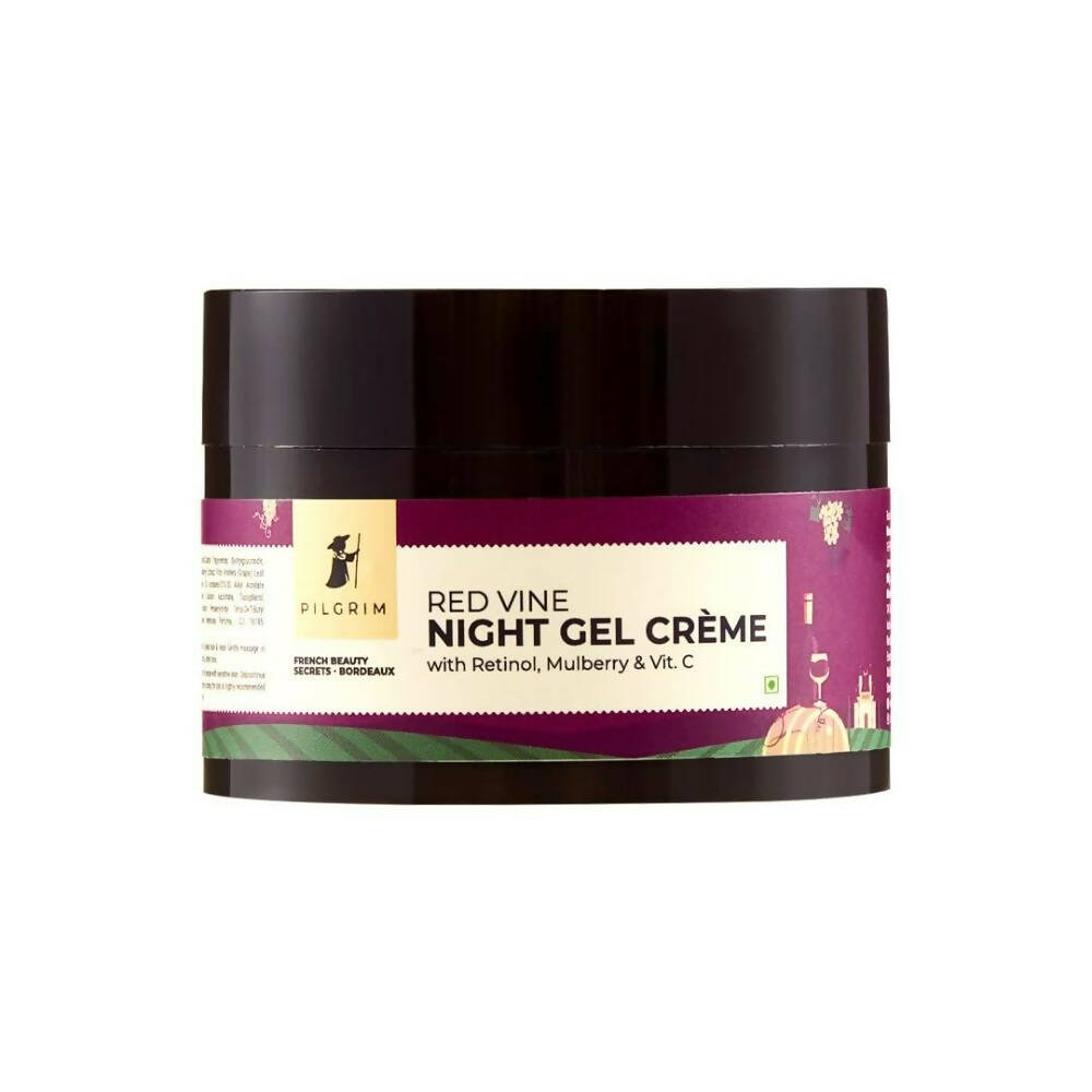 Pilgrim French Red Vine Anti Aging Night Gel Cream - BUDNE